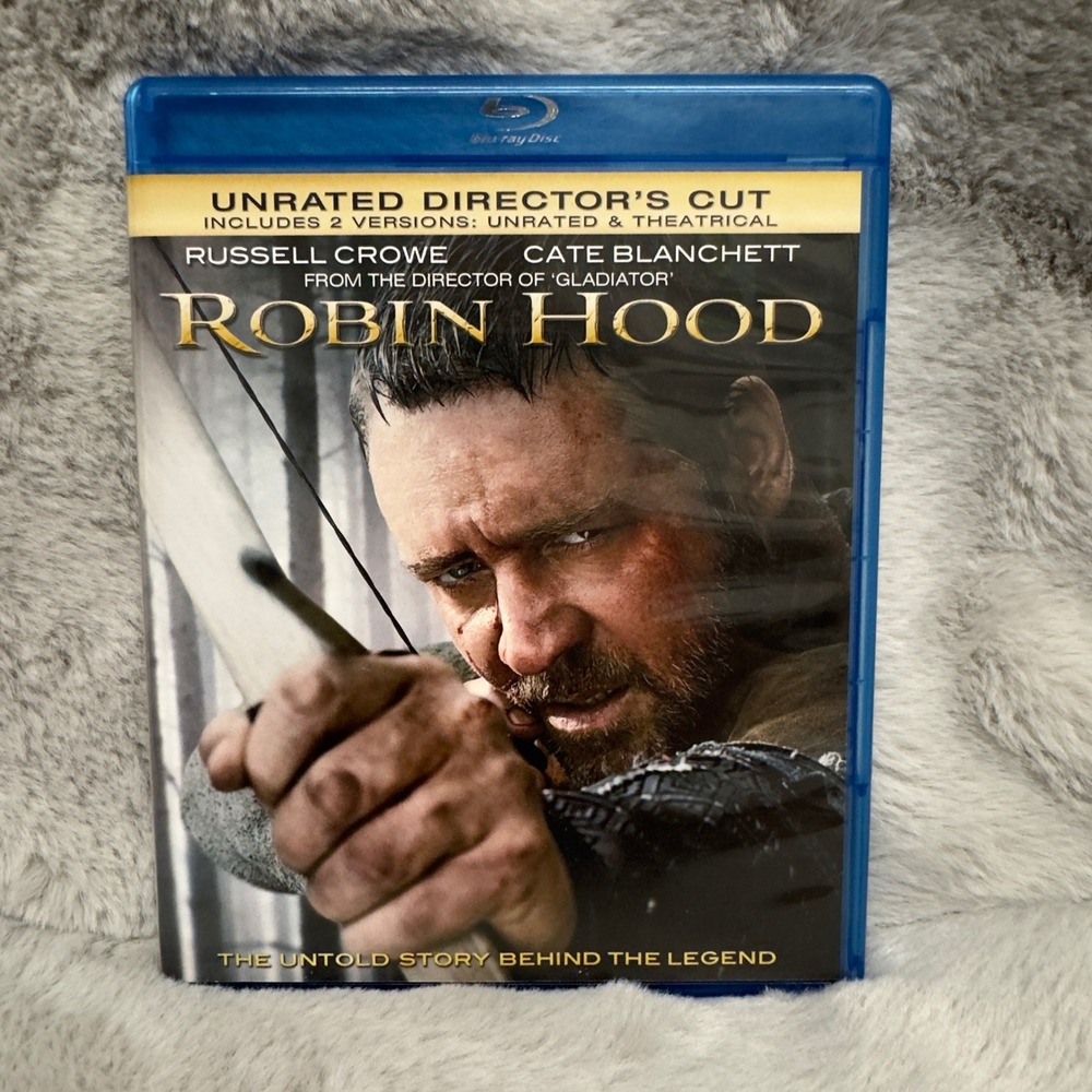 Robin Hood Unrated Directors Cut Blu Ray Disc Bundle Deal Available On DVD's